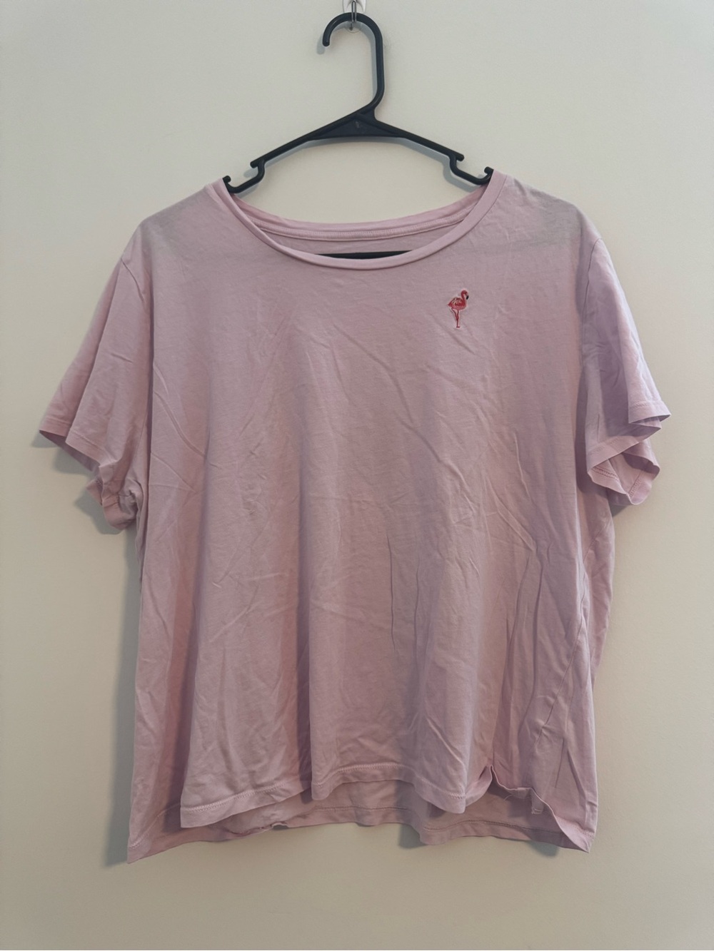 Victoria Secret Pink Flamingo Cotton T-shirt